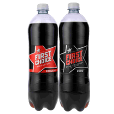 First Choice cola zero of regular